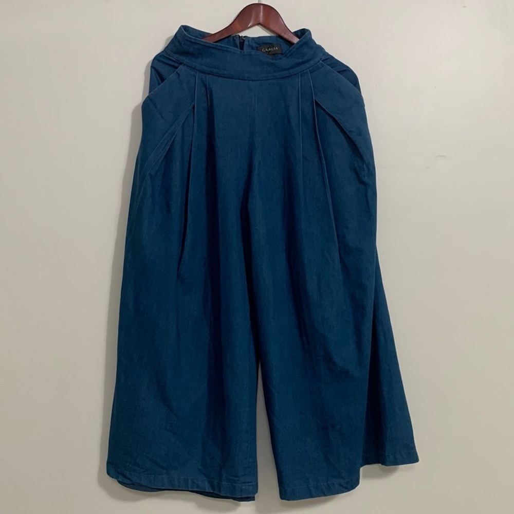 Garcia - Wide leg jeans size S 
blue denim fabric